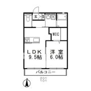 ティエラAの間取り画像