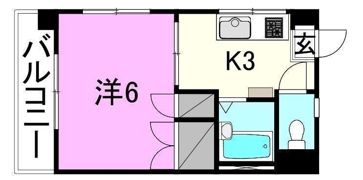 エミグランド清水町の間取り画像