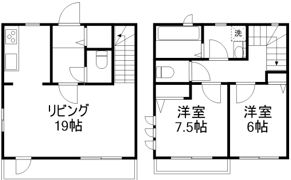 パークサイドハウスの間取り画像