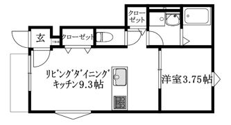 ブルーム西石井の間取り画像