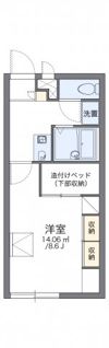 レオパレスチェリーブラッサムの間取り画像