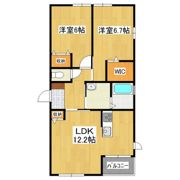 シェル・ローズの間取り画像