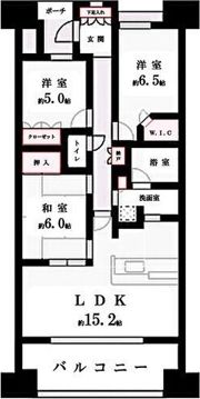 パークホームズ御器所の間取り画像