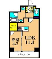 フレンシア大森山王の間取り画像