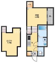 modern palazzo Isahaya Hattenの間取り画像