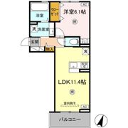 セレブ菊池の間取り画像