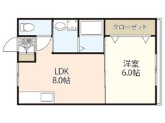 光ハイツの間取り画像