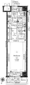 コンシェリア目黒 THE RESIDENCEの間取り画像