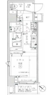 イアース横濱関内の間取り画像