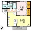 Sunshine B棟の間取り画像
