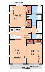 オーラ泉の間取り画像