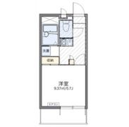 レオパレスコスモスⅡの間取り画像
