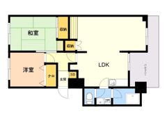 米田マンションの間取り画像