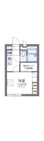 レオパレスシャンブル壱番館の間取り画像
