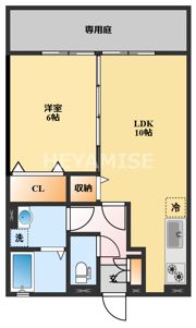 ヴァンベールHFⅡの間取り画像