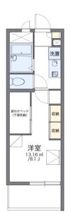レオパレスエアポートビューの間取り画像
