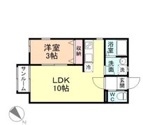 NCOLOR．Ⅰの間取り画像