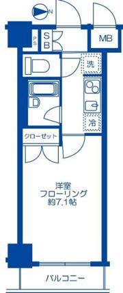 キャッスルステージ浅草吾妻橋の間取り画像