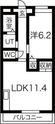 パルフェの間取り画像