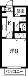 サン・friends西島IIの間取り画像