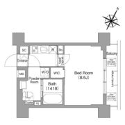 コンフォリア・リヴ新中野SOUTHの間取り画像