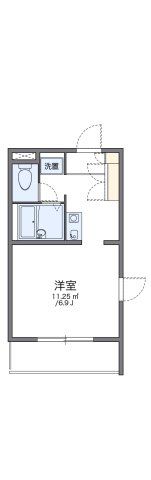 レオパレスシェル都の間取り画像
