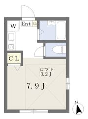 アヴァンセ三鷹の間取り画像