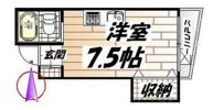 BEL AIR KINYACHOの間取り画像