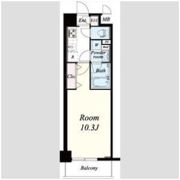 CALME高浜の間取り画像