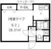 フォセット上北沢の間取り画像
