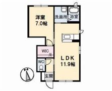 シャーメゾンマルシェB棟の間取り画像