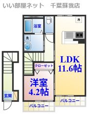 プランドールⅡの間取り画像
