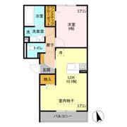 ラフェリアの間取り画像