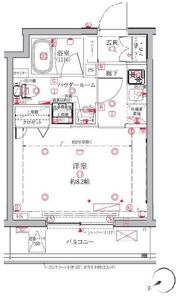 クレイシア三鷹の間取り画像