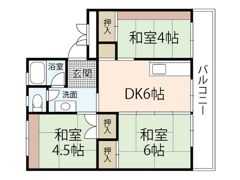 神田マンションの間取り画像