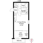 CASA FIORE 南千住の間取り画像