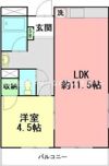 パストラル港南中央の間取り画像