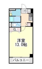 Hills岡本の間取り画像