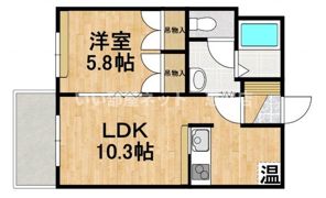 ハイツTKYⅡの間取り画像