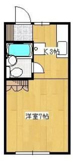 キャッスルエトウBの間取り画像