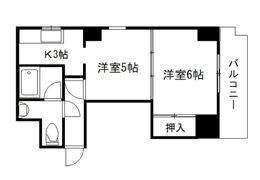 ハイネス住吉の間取り画像