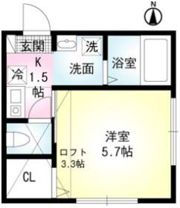 セレーノ田浦Ⅱの間取り画像