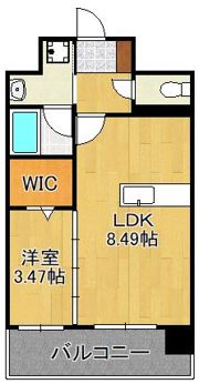 プレジデンス ザ 小倉の間取り画像