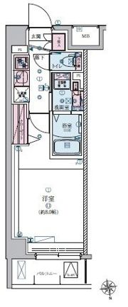 リヴシティ成増ミュジオの間取り画像