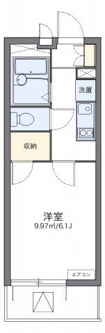 レオパレスシーズの間取り画像