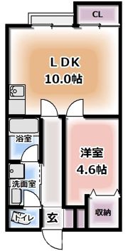 ラ・グリシーヌfの間取り画像