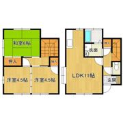 横田住宅の間取り画像