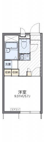 レオパレス椿の間取り画像