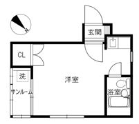ロイヤルハイツの間取り画像