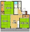 オアシス芦屋 2号棟の間取り画像